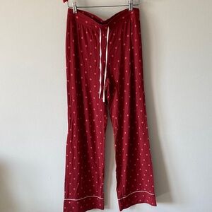 GAP Red Polka Dot Pajama Pants